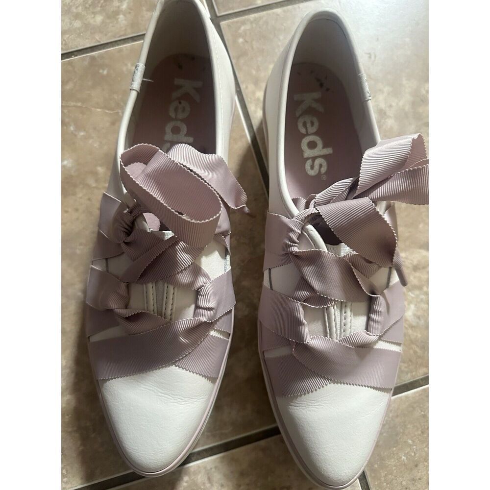 KEDS 11 Ballerina Pointed Platform Sneakers Tennis Shoes - Picture 2 of 7